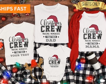 Personalized Family Christmas Shirt,Christmas Crew Shirt,Family Christmas Shirt,Christmas T Shirt,Toddler Christmas Shirt,Holiday Shirt