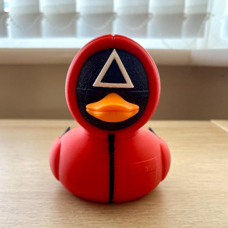 Triangle Duck Squid Duck: 3D Printed Display Collectible - Etsy UK