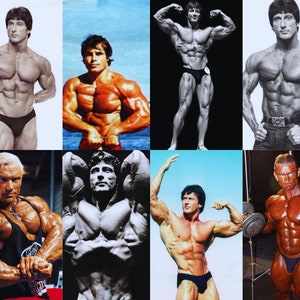 Photo Collage. Bodybuilding. Photos of the 10 Best Bodybuilders on the ...
