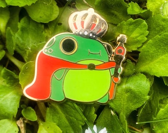 Froschkönig Hard Enamel Pin