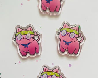 Kitty Koby Pin aus Acryl