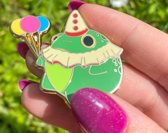 Frosch Clown Hard Enamel Pin