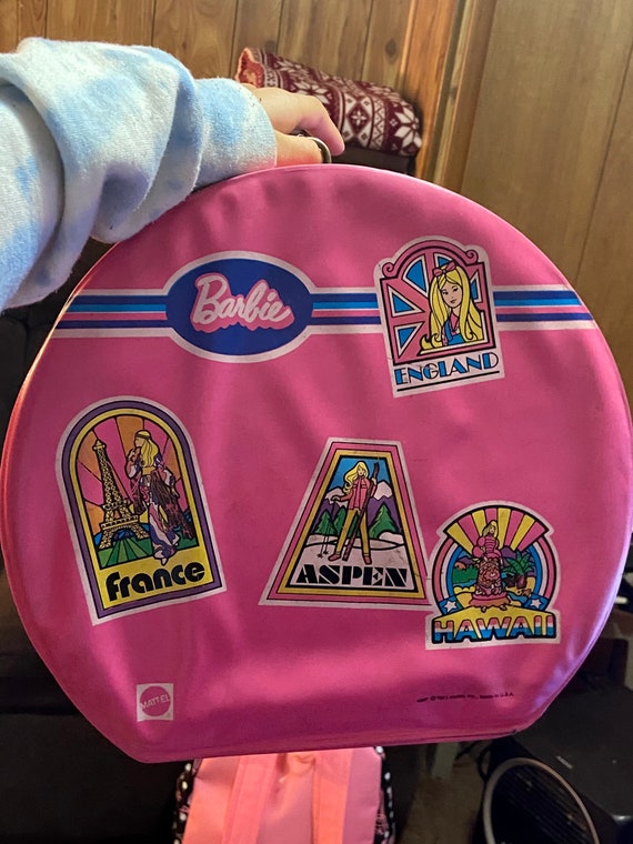 Vintage 1971 Barbie World Travel Case w/ handle Etsy