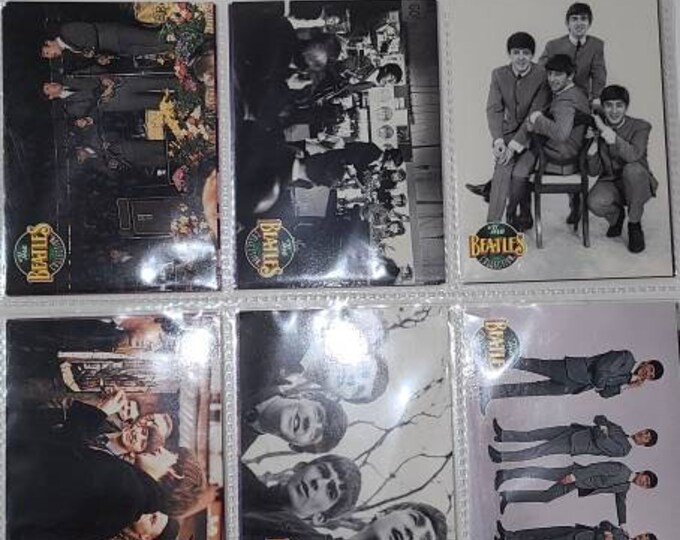 Collection of the Beatles Trading Cards Etsy