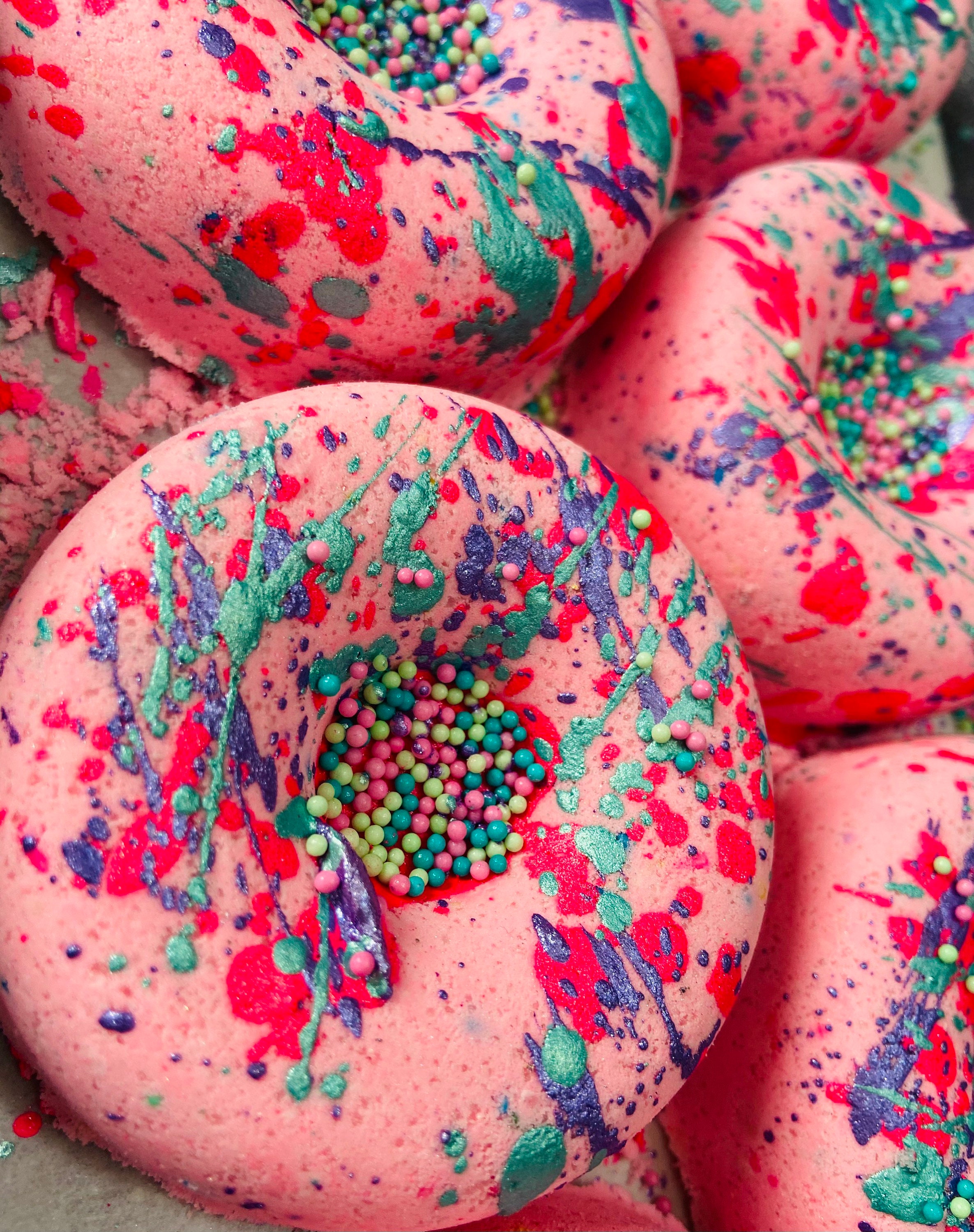 NEW Vanilla Buttercream Cake Donut with Buttercream Icing Etsy