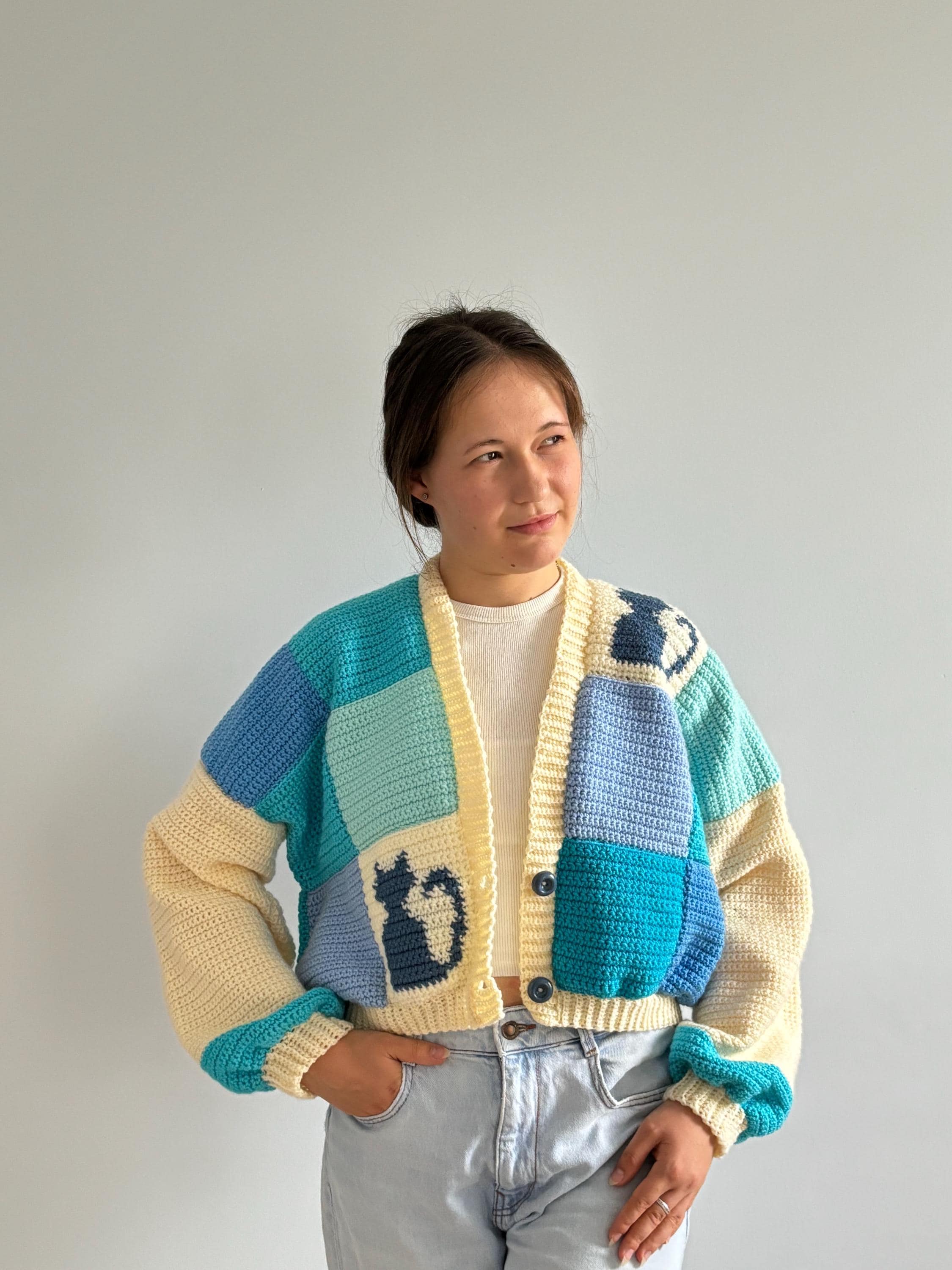 トップス Porter Classic PATCHWORK KNIT CARDIGAN トップス Porter Classic PATCHWORK KNIT CARDIGAN 楽天市場