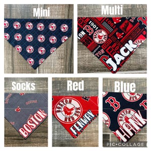 Baseball Personalized Dog Bandana (Over the Collar) Custom Bandana, Cat Bandana, Slip on Bandana, Dog Scarf, Leash, Gift
