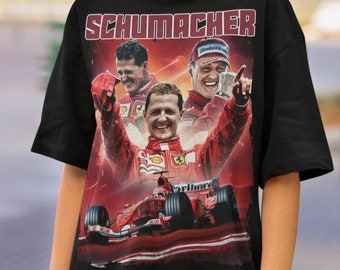 Michael Schumacher Mercedes Champion T-Shirt Motorsport F1 Formel 1 XL black NEU