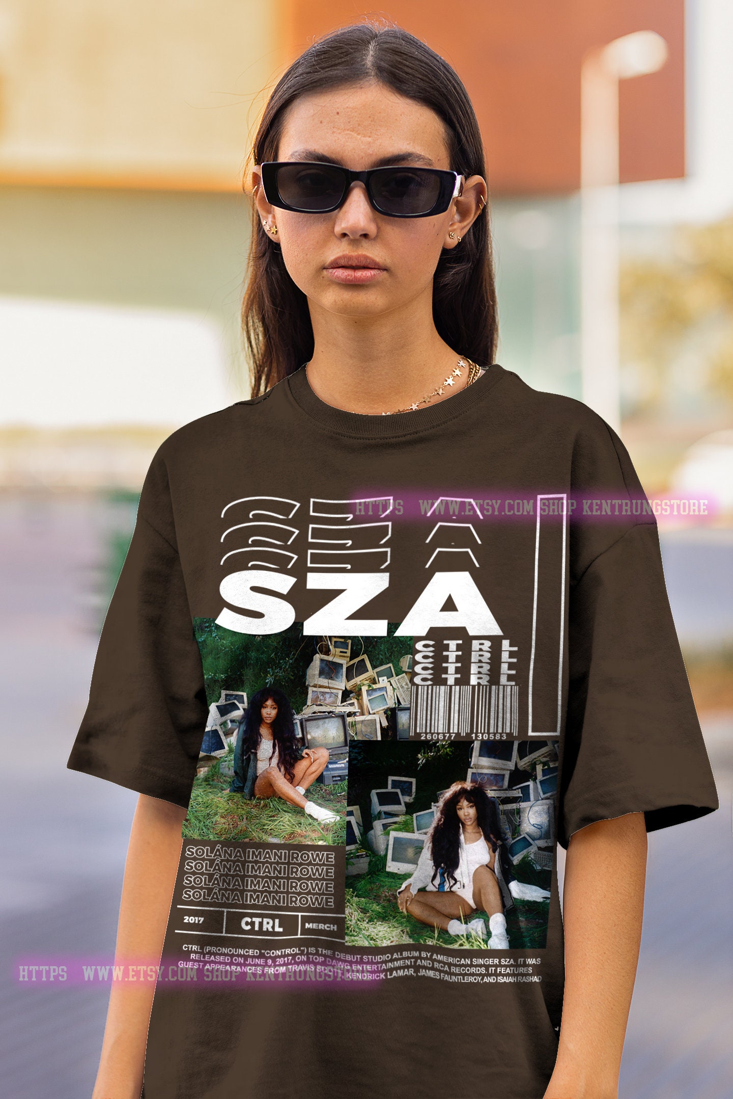 Sza Shirt Sza Merch Sza Vintage Tee SZA CTRL Poster - Etsy