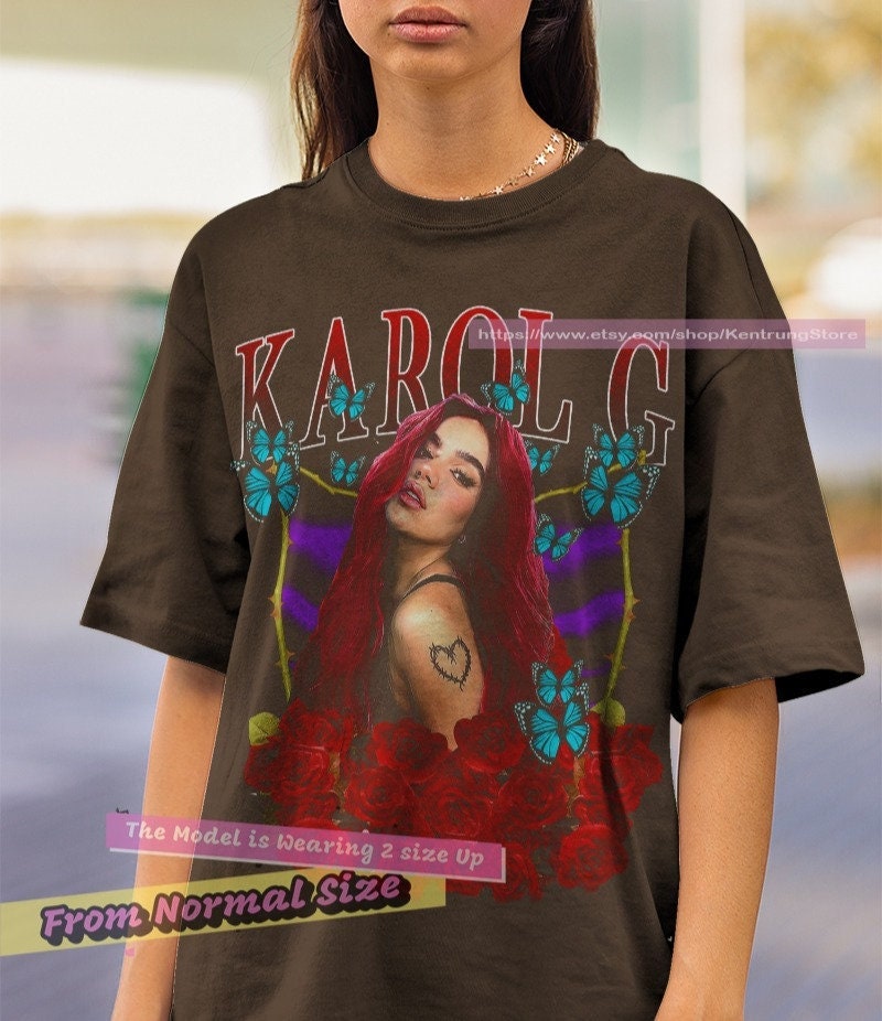  Karol - Camisa unisex estilo vintage de los años 90, camiseta  unisex G para fanáticos, estilo vintage Hip Hop Rap : Ropa, Zapatos y  Joyería