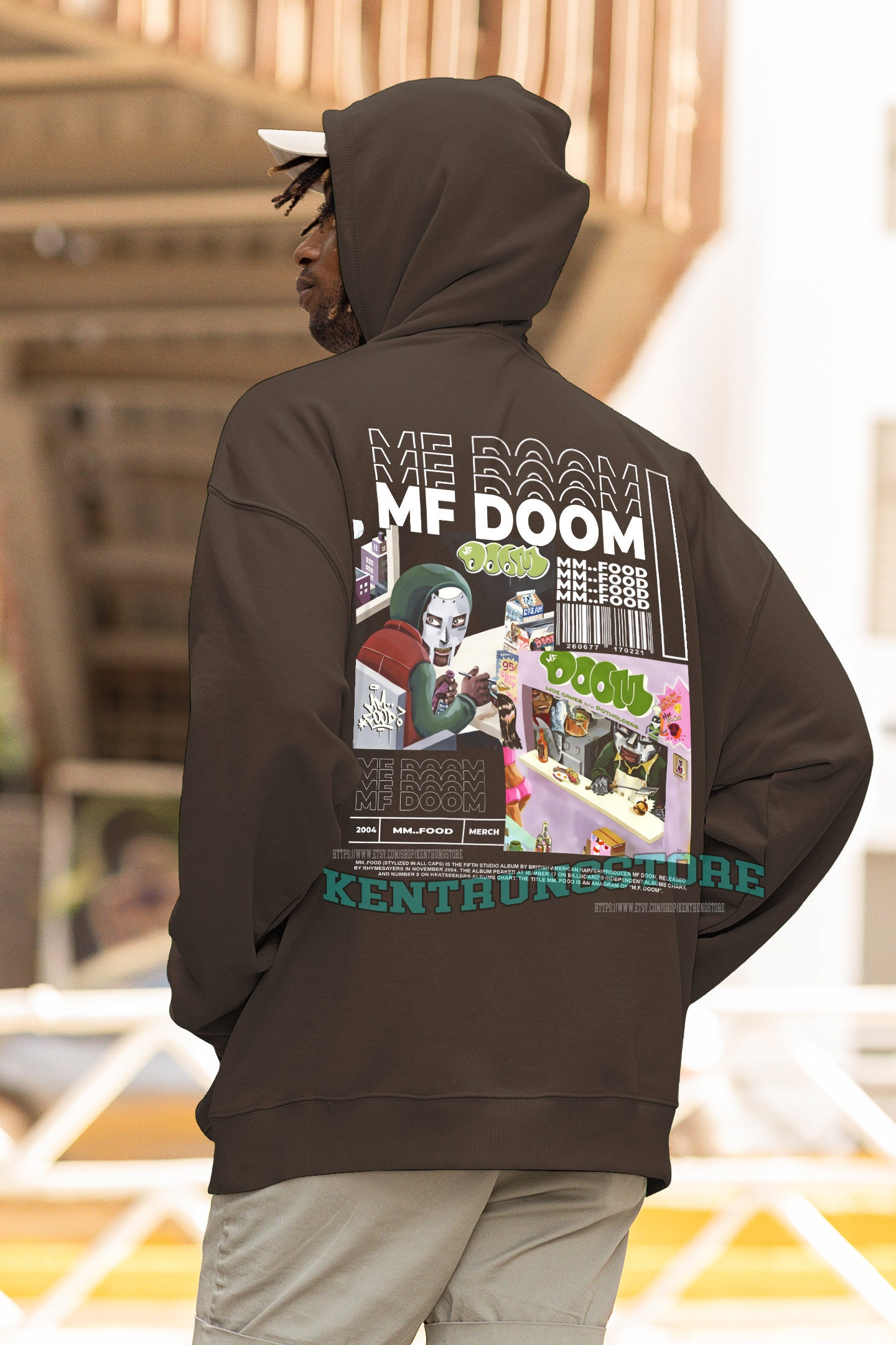 Vintage Mf Doom Hoodie Mf Doom Merch Mf Doom Mm..food Poster