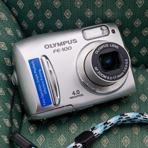 Olympus Camedia FE-100: 4.0MP CCD 2.8x Zoom Lens Compact Retro Digicam, Tested
