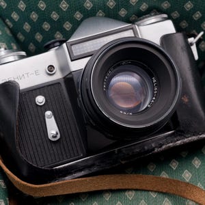 Film Tested Zenit-E 35mm SLR Camera with 58mm f/2 Helios 44-M Prime Lens