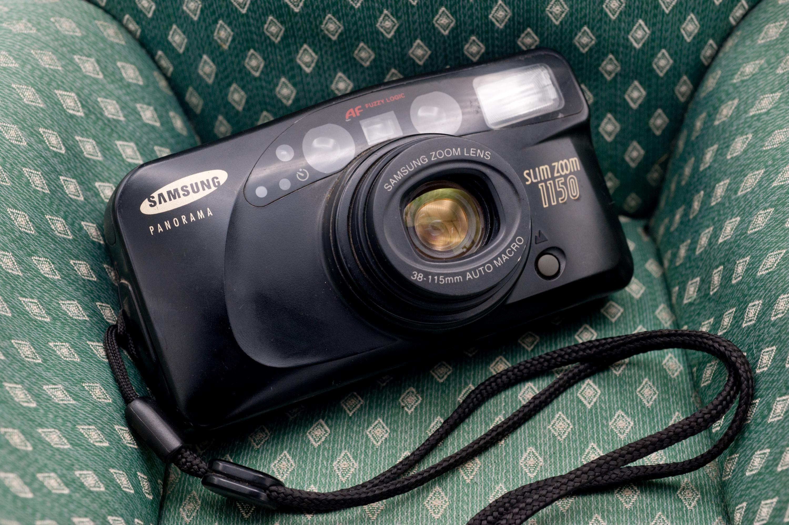 動作品　SAMSUNG  SLIM ZOOM115A  フィルムカメラ Samsung slim zoom - Etsy 日本