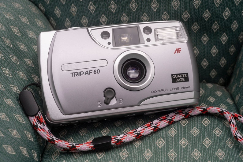 Film shops Tested Olympus Trip AF 60 28mm Wide Angle Lens 35mm Point and Shoot Camera