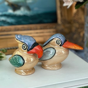 Parrot Salt and Pepper Shakers - Etsy