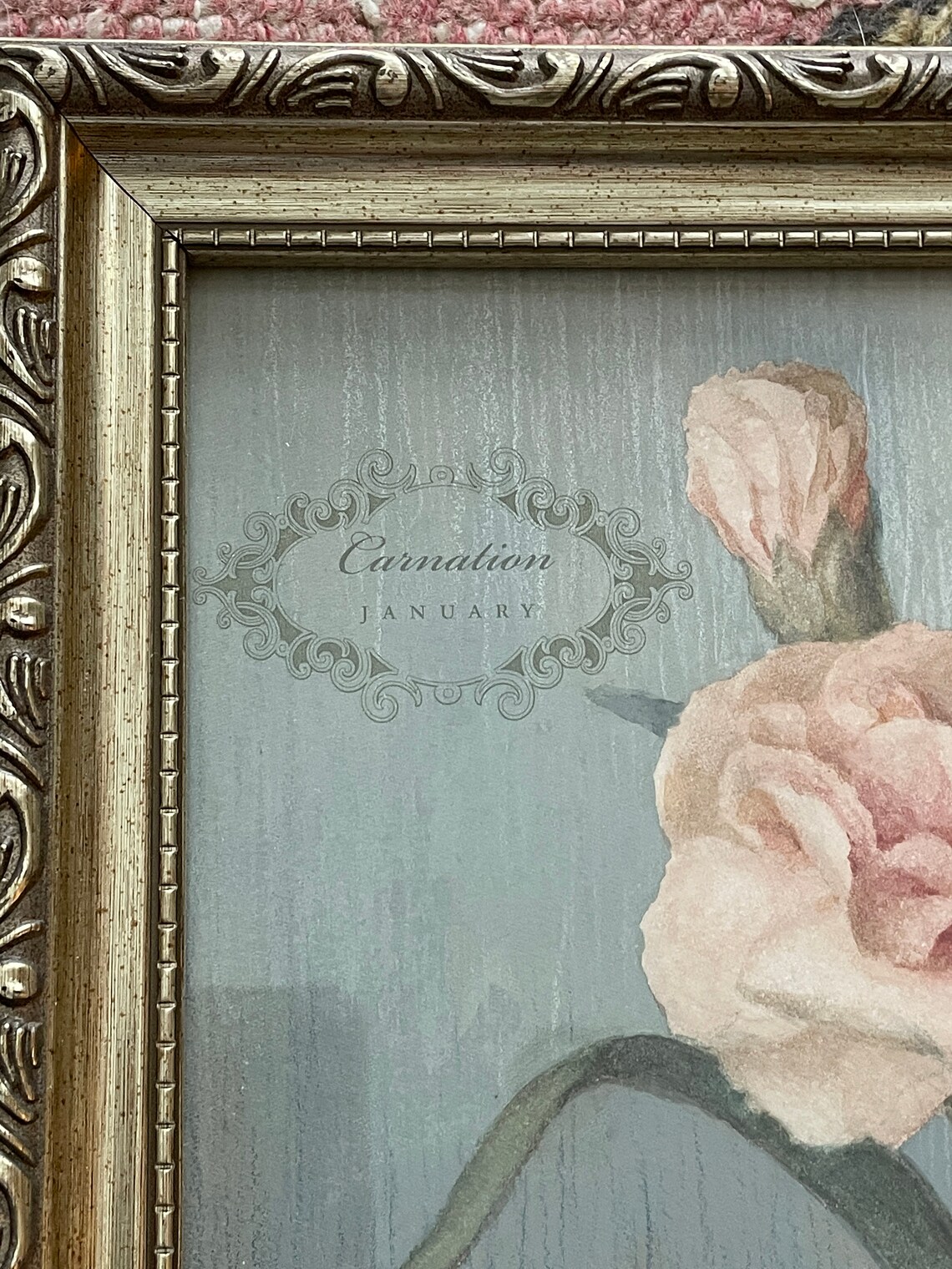 Floral Prints in Gold Frames Framed Floral Art Etsy