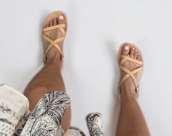 Greek sandals, Handmade sandals, Leather sandals, Ancient Greek sandals, Women sandals, Traditional Greek sandals, Summer sandals