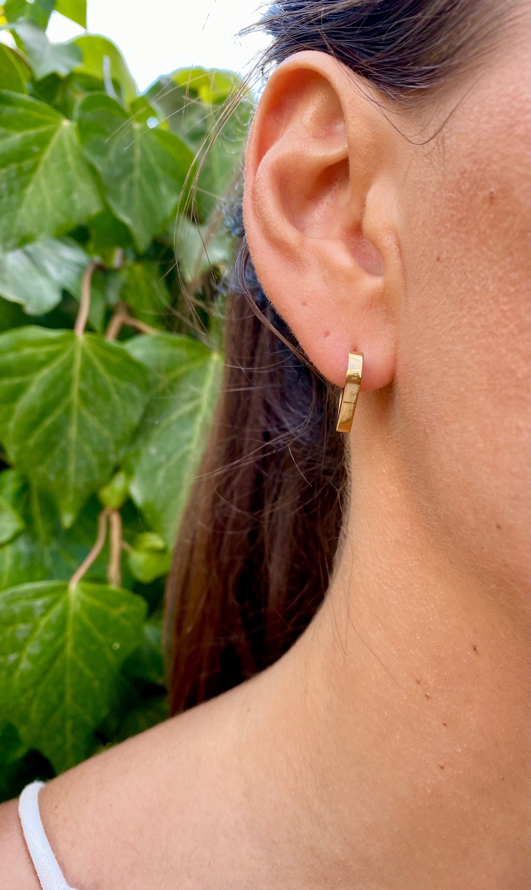 Minimalist Gold / Silver Earrings for Women Clip on Earrings Etsy
