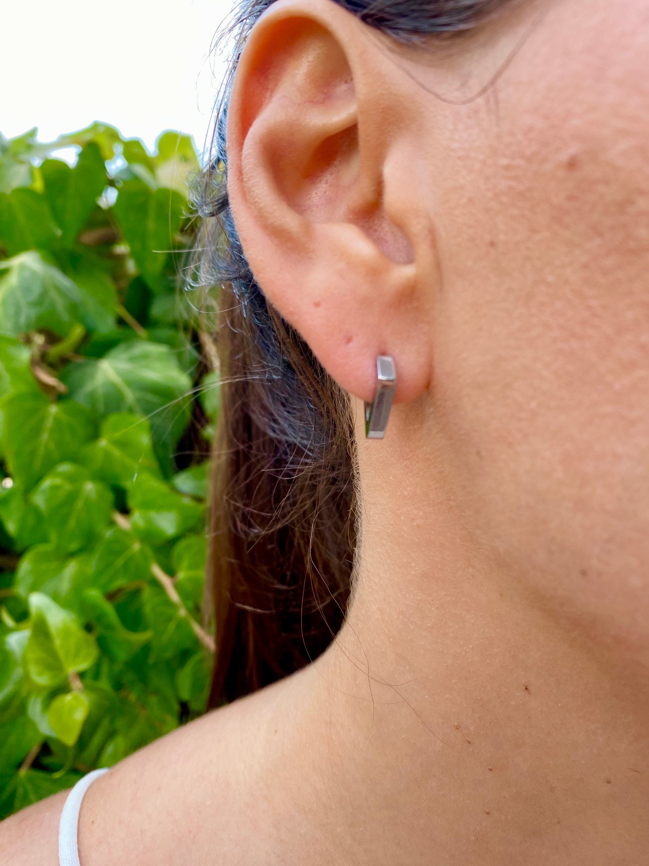 Minimalist Gold / Silver Earrings for Women Clip on Earrings Etsy