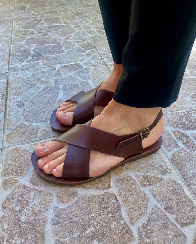 Sandals for Men Comfortable Leather Sandals for Men From Etsy