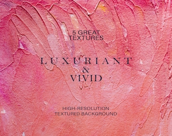 Fundos com textura acrílica vibrante | Arte abstrata brilhante (Download digital em JPG)