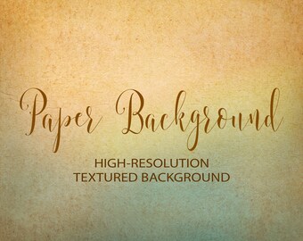 ヴィンテージ紙テクスチャ背景 - ベージュ＆ターコイズ（JPG）