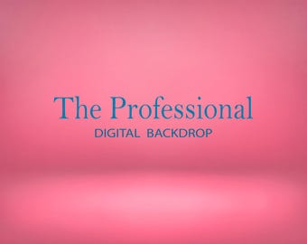 ミニマリストピンクのスタジオ背景｜製品写真用モックアップ（デジタルダウンロード）