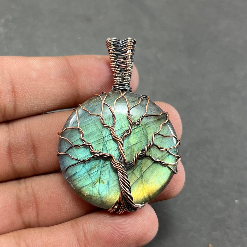 Hand Wire Wrap Necklace - Etsy