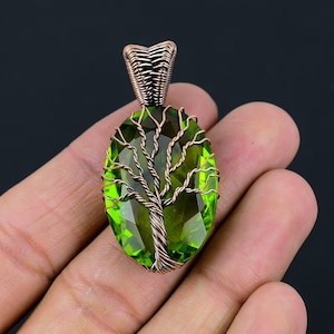 Green tree outlet jewelry etsy