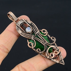 Wire wrapped jewelry etsy hotsell