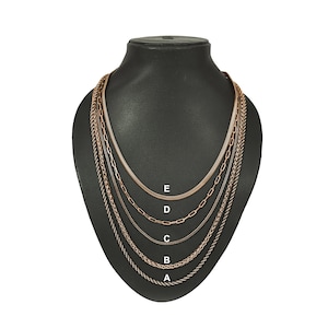 Top Quality Copper Chains Necklace 18'' to 20'' Copper Chains for gift Handmade Copper Chain Pure Copper Chain image 2