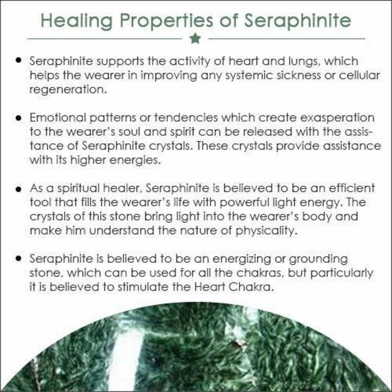 Seraphinite Pendant, Tree of Life Copper Wire Wrap Pandent, Natural