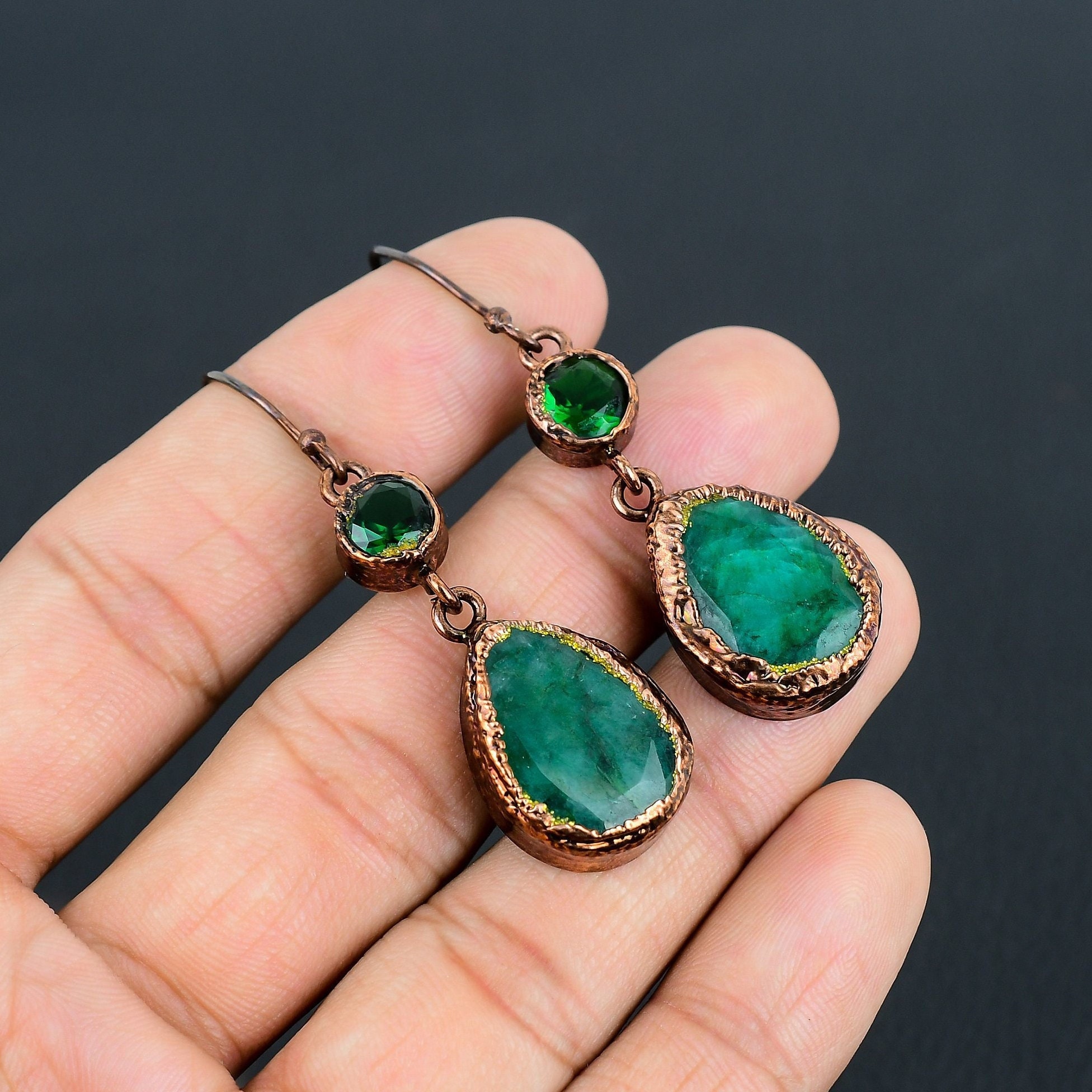 ザンビアのエメラルド - Etsy 日本