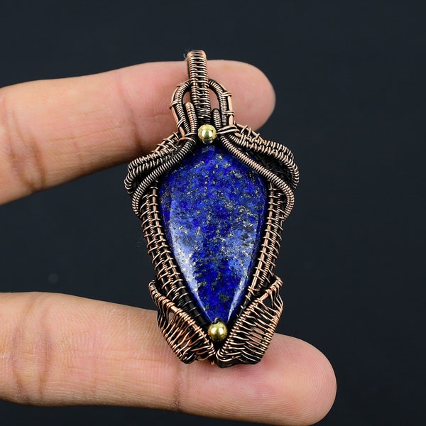 Lapis Lazuli Pendant - Etsy