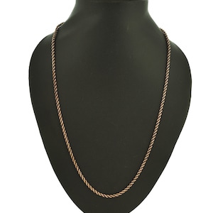 Hochwertige Kupferketten Halskette 18 '' bis 20 '' Kupferketten für Geschenk Handgefertigte Kupferkette aus reinem Kupfer Kette Style A