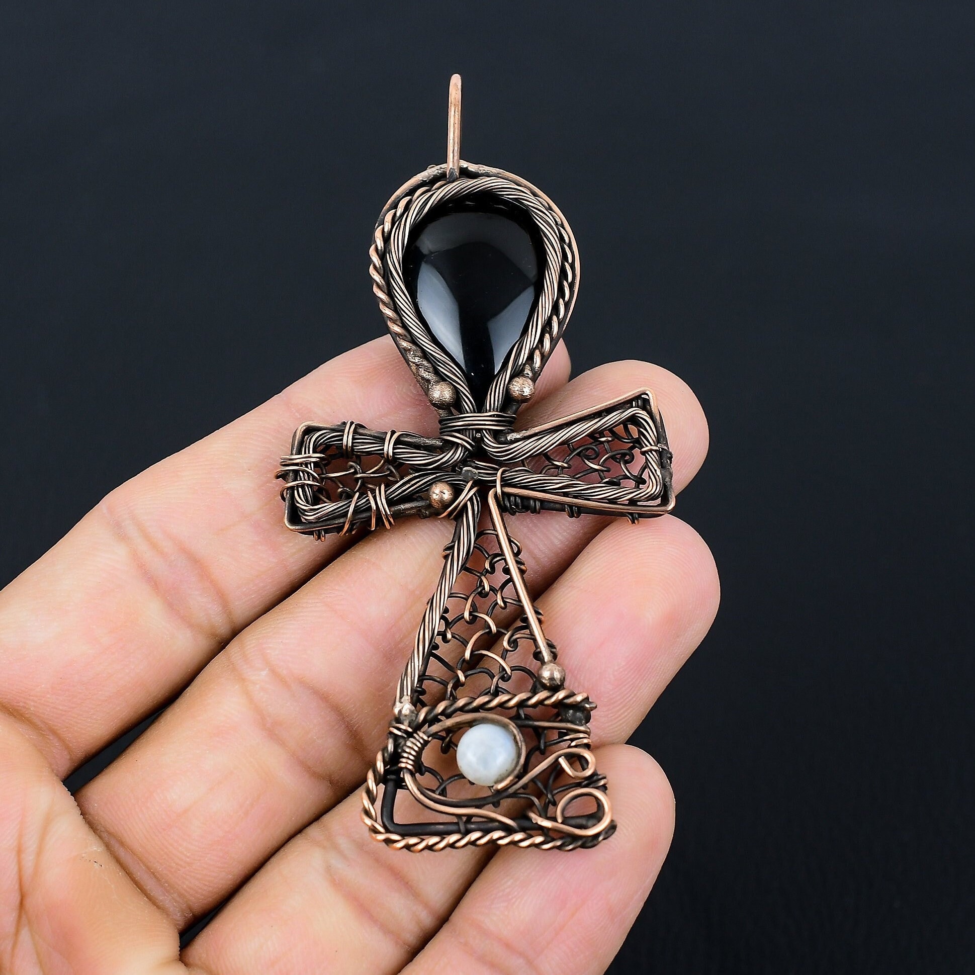 Wire wrapped ankh deals