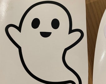 ghost vinyl sticker