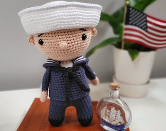 Pattern - Navy Sailor - bonus female hair