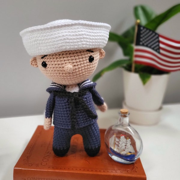 Pattern - Navy Sailor - bonus female hair