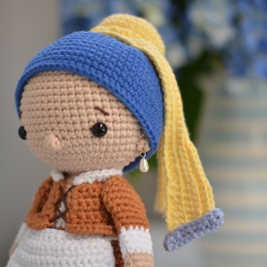 Pattern Girl with the Pearl Earring image 2