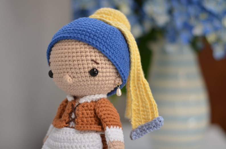 Pattern Girl with the Pearl Earring image 2