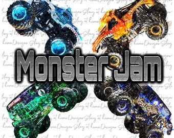 Download Monster Jam Svg Etsy