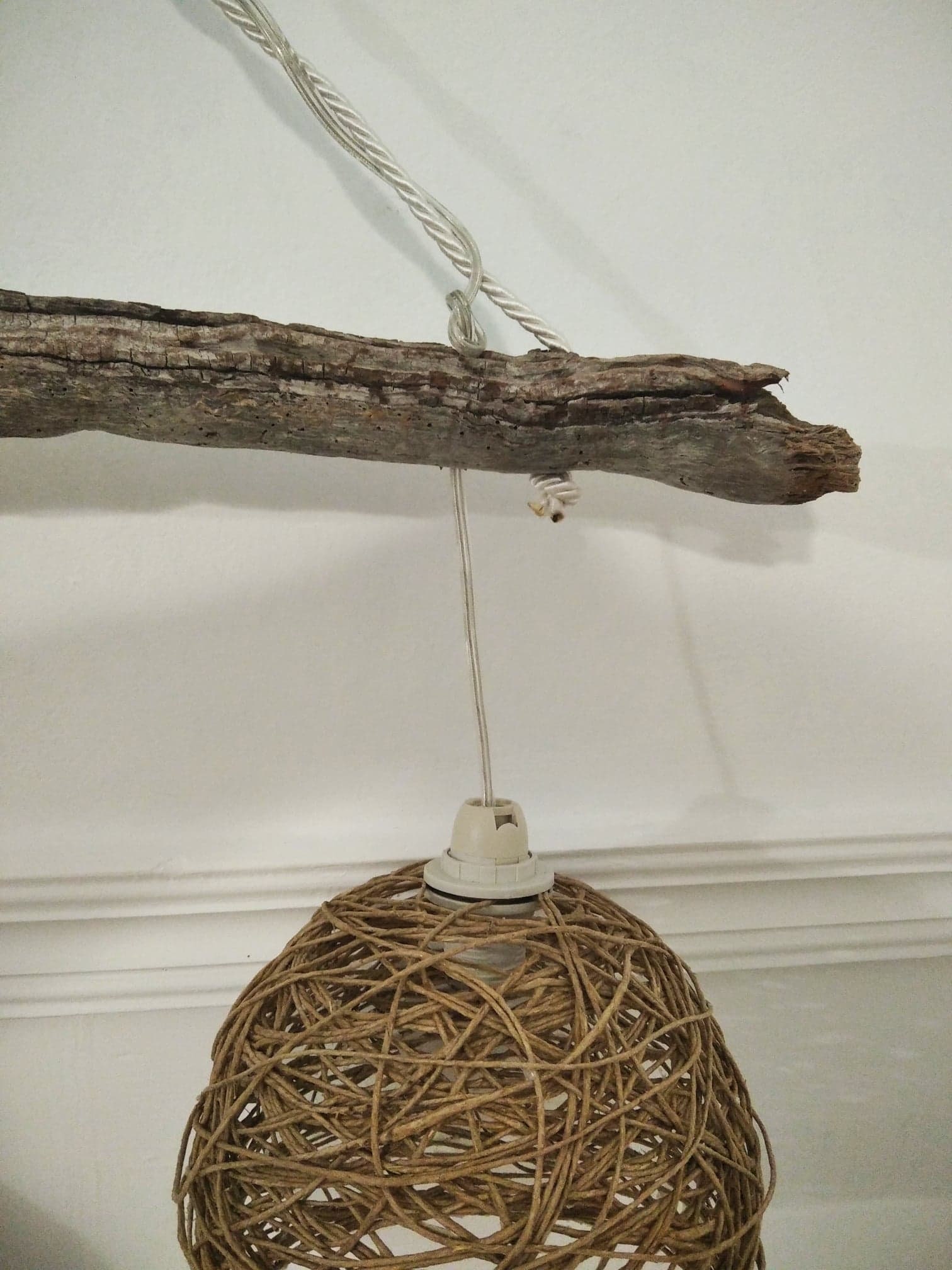 Handmade Driftwood Pendant Light Home Reclaimed Wood and Etsy