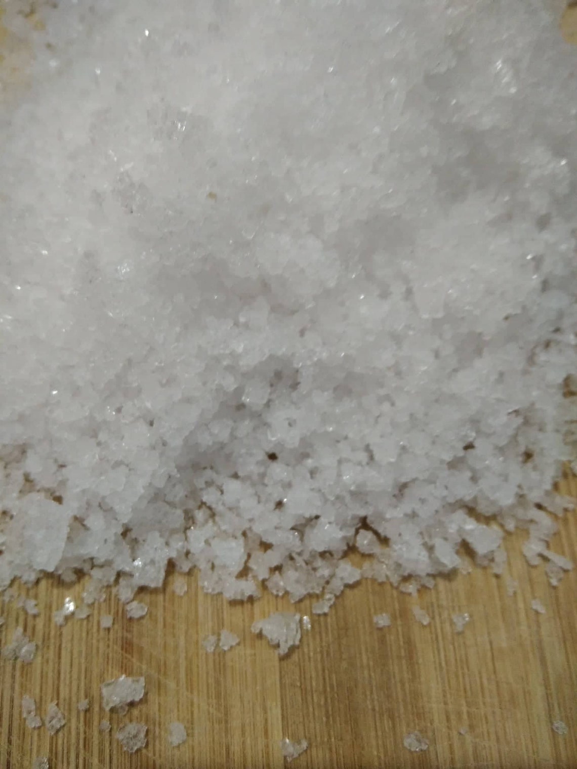 Natural Sea Salt Greek Handpicked Large Flakes Organic Raw Crystal Salt