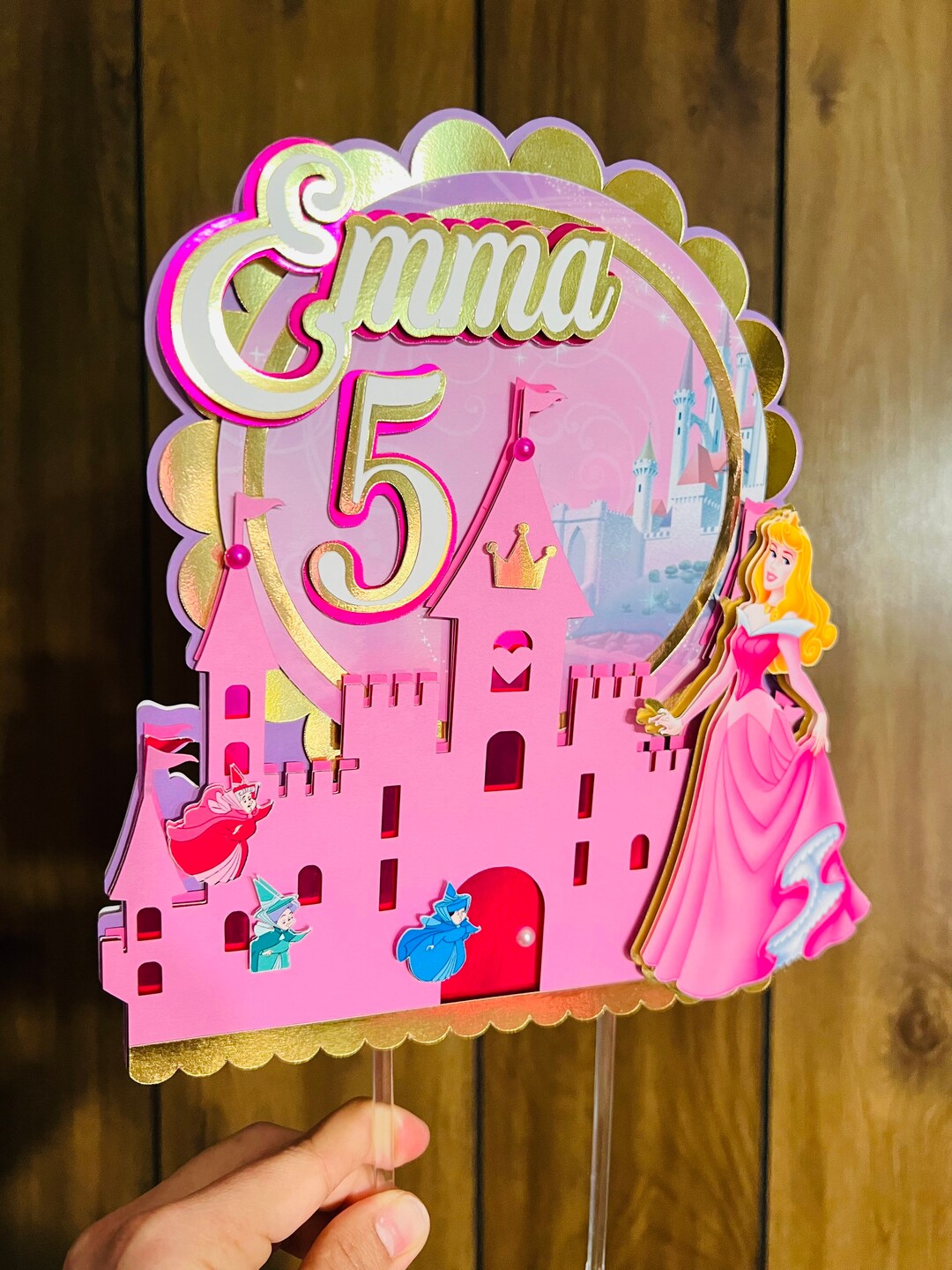 Sleeping Beauty Cake Topper Bella Durmiente Cake Topper - Etsy