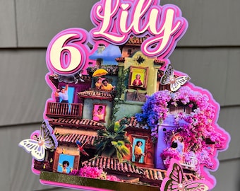 Casita madrigal cake topper, Encanto cake topper, casita cake topper, isabella cake topper, personalized cake topper, casita madrigal, boy