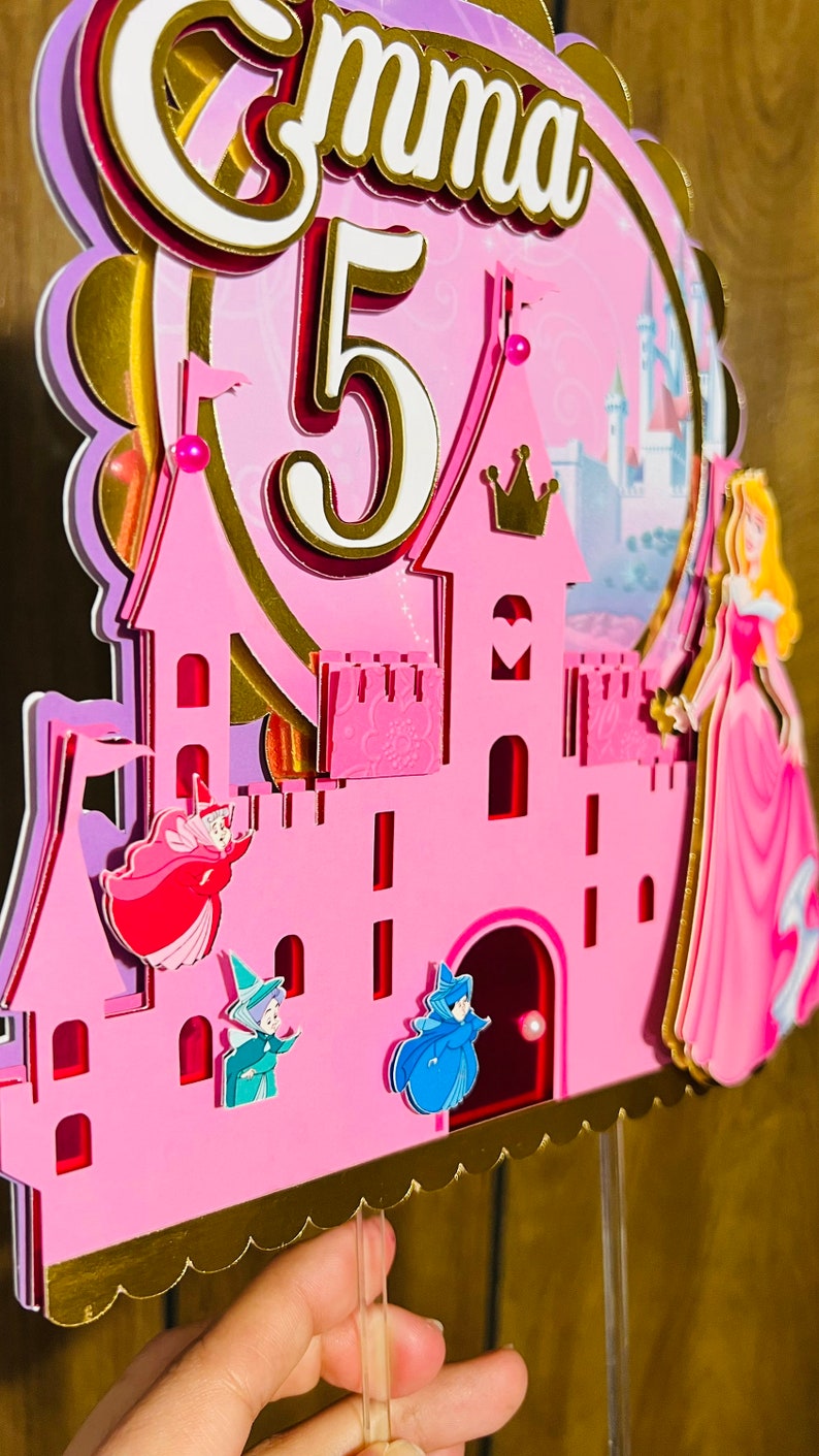 Sleeping Beauty Cake Topper Bella Durmiente Cake Topper Etsy Australia