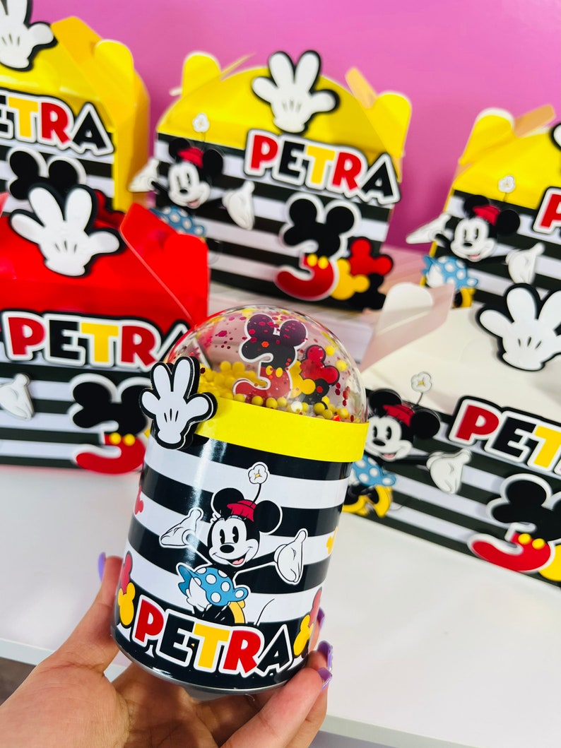 Minnie Mouse Boxes Inspired Minnie Mouse Vintage Party - Etsy