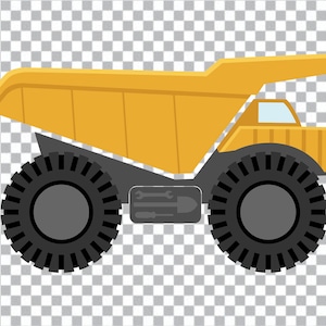 Tipper Truck SVG, Construction SVG, Dump Truck Svg, Construction Clipart, PNG, Silhouette